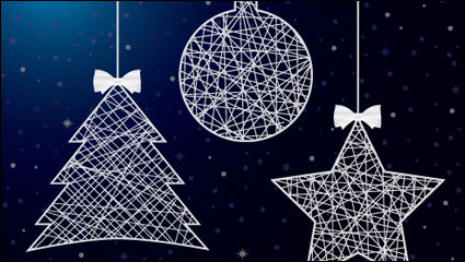 Weihnachtsschmuck 01 - Vektor Material