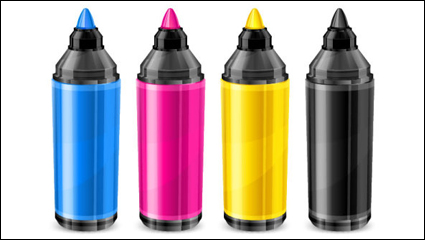 CMYK-Farbe 08 - Vektor Material