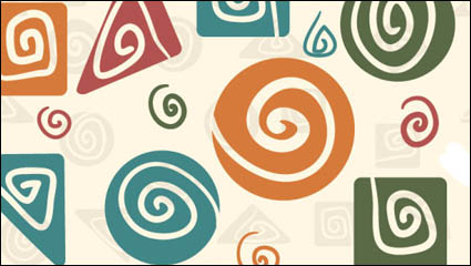 Cartoon-Muster Hintergrund 04 - Vektor Material