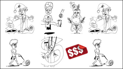 Cartoon comics 04 - Vektor