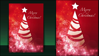 Schöne Weihnachten Flyer 01 - Vektor Material