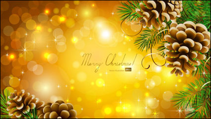 Schöne Weihnachten Hintergrund 03 - Vektor Material