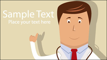 Cartoon professionellen Bild 02 - Vektor Material