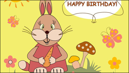 Cartoon Illustration Hintergrund 04 - Vektor Material