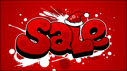 POP Weihnachten Schriftarten 04 - Vektor Material