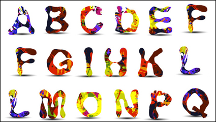Font Design Series 41 - Vektor Material