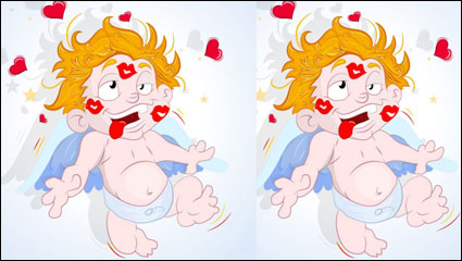 Cartoon Love Theme 01 - Vektor Material