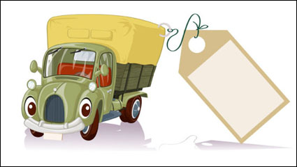 Cartoon LKW 02 - Vektor Material