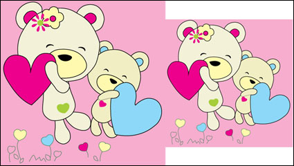 Cartoon animals 03 - Vektor Material