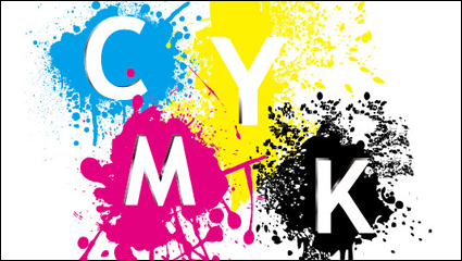 CMYK-Farbe 06 - Vektor Material