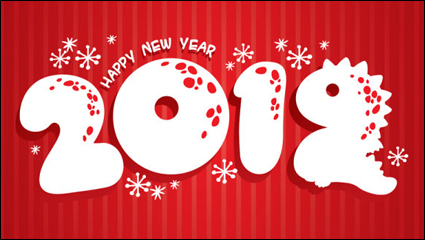 POP Weihnachten Schriftarten 03 - Vektor Material