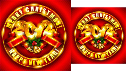 Brilliant New Year Hintergrund 03 - Vektor Material