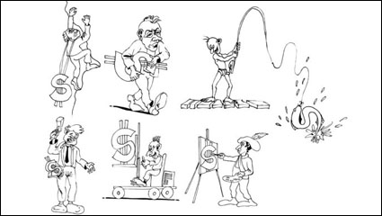 Cartoon comics 05 - Vektor