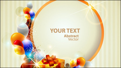 Fancy Christmas Gift Boxes 03 - Vektor Material