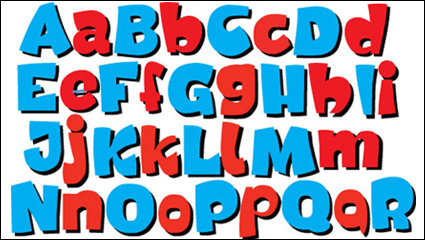 Font Design Series 56 - Vektor Material