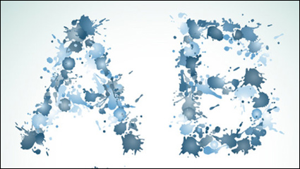 Font Design Series 53 - Vektor Material