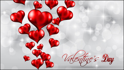 Valentine background 02 - Vektor Material