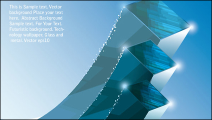 Technologie wunderschöne Muster 04 - Vektor Material