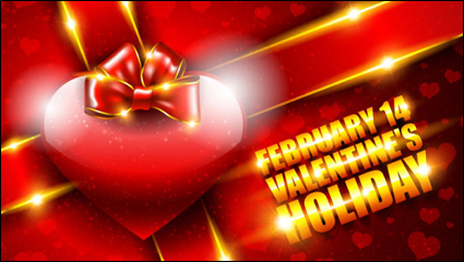 Valentine Hintergrund 03 - Vektor Material