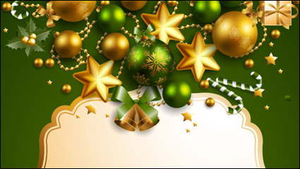 Schöne Weihnachten Hintergrund 02 - Vektor Material
