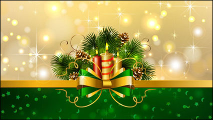 Schöne Weihnachten Hintergrund 04 - Vektor Material
