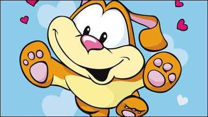 Cartoon-Tiere Bild 03 - Vektor Material