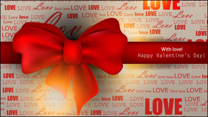 Die exquisite Valentine Hintergrund - Vektor-Material