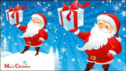Cartoon Santa Claus 02 - Vektor Material