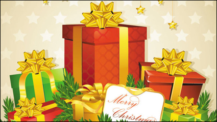 Schöne Weihnachten Elemente 04 - Vektor Material