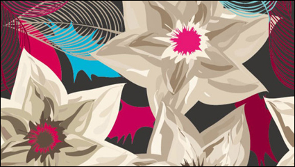 Muster Hintergrund 01 - Vektor Material