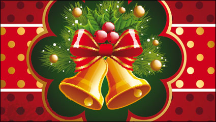 Schöne Weihnachten Hintergrund 04 - Vektor Material