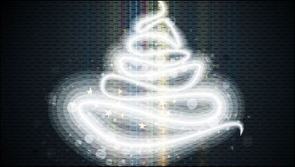 Schön Halo Weihnachten 02 - Vektor Material