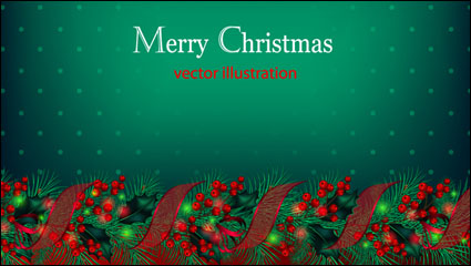 Schöne Weihnachten Hintergrund 04 - Vektor Material