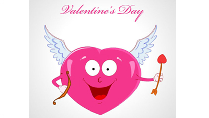 Cartoon Love Theme 02 - Vektor Material