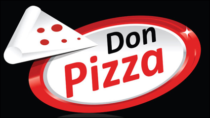 Cartoon Pizza 02 - Vektor Material