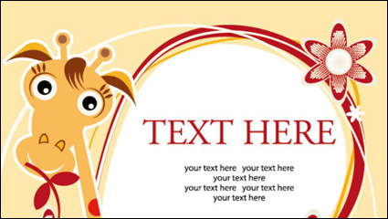 Cartoon Illustration Hintergrund 02 - Vektor Material