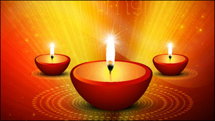 Silvester Candle 01 - Vektor Material