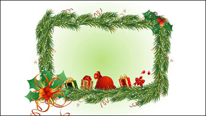 Weihnachten Element Grenze 02 - Vektor Material