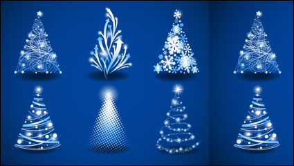 Fancy Christmas Tree 03 - Vektor-Material