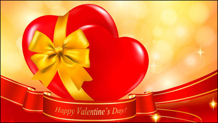 Romantische Valentinstag Element 2 - Vektor-Material