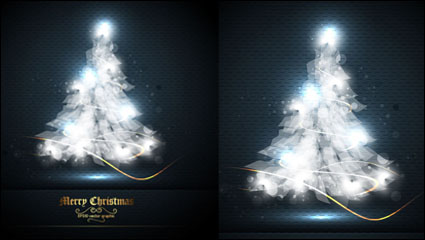 Schön Halo Weihnachten 01 - Vektor Material