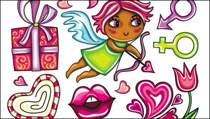 Cartoon-Illustration - Vektor-Material