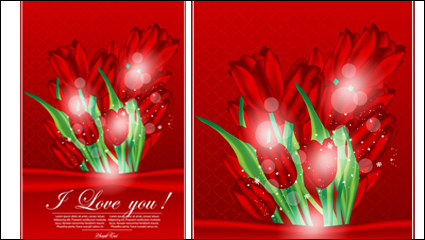 Valentine card 01 - Vektor Material
