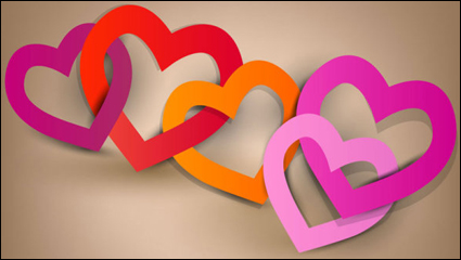 Valentine tag Elemente 02 - Vektor Material