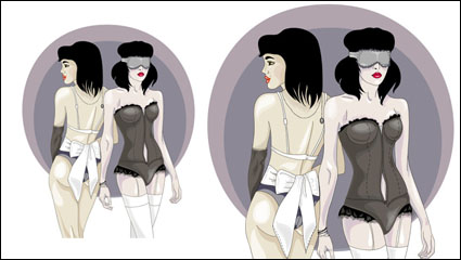 Sexy Illustrator 02 - Vektor Material