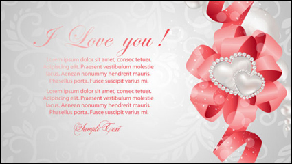 Valentine card 02 - Vektor Material