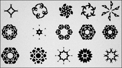 45 tipos de patrones - vector de material