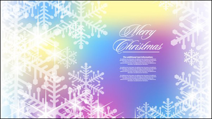 Christmas background 02 - Vektor Material