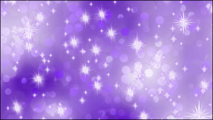 Starry lila Hintergrund - Vektor-Material