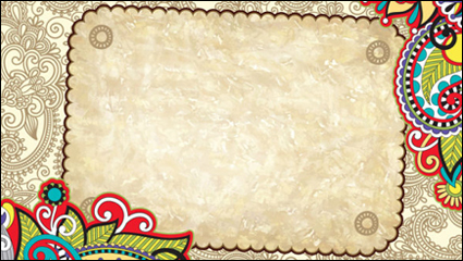 Retro-Muster Grenze 04 - Vektor Material